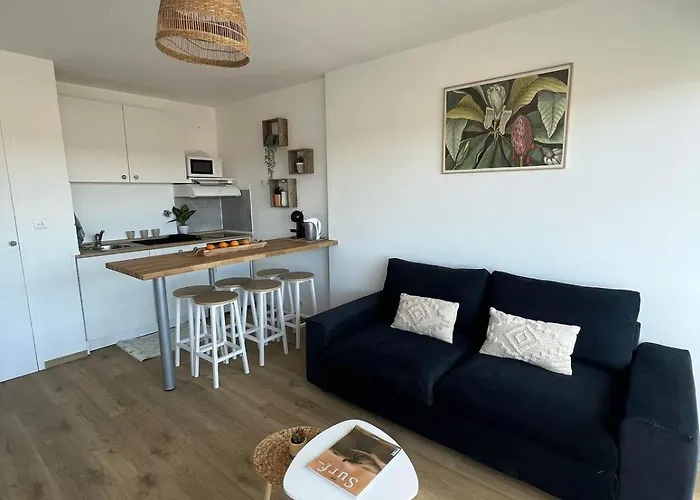 Cosy Au Porte De L Ocean شقة بيسكاروس